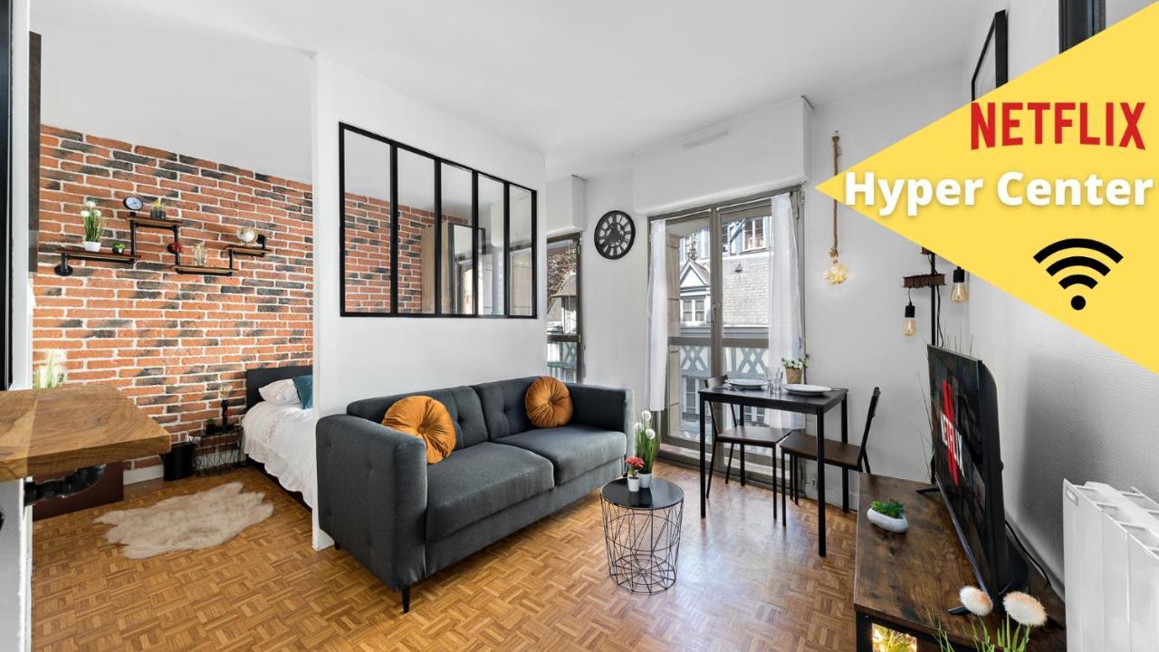 Vicomte/Cosy-Hypercentreville-Rouen/Netflix-Wifi/ Εξωτερικό φωτογραφία